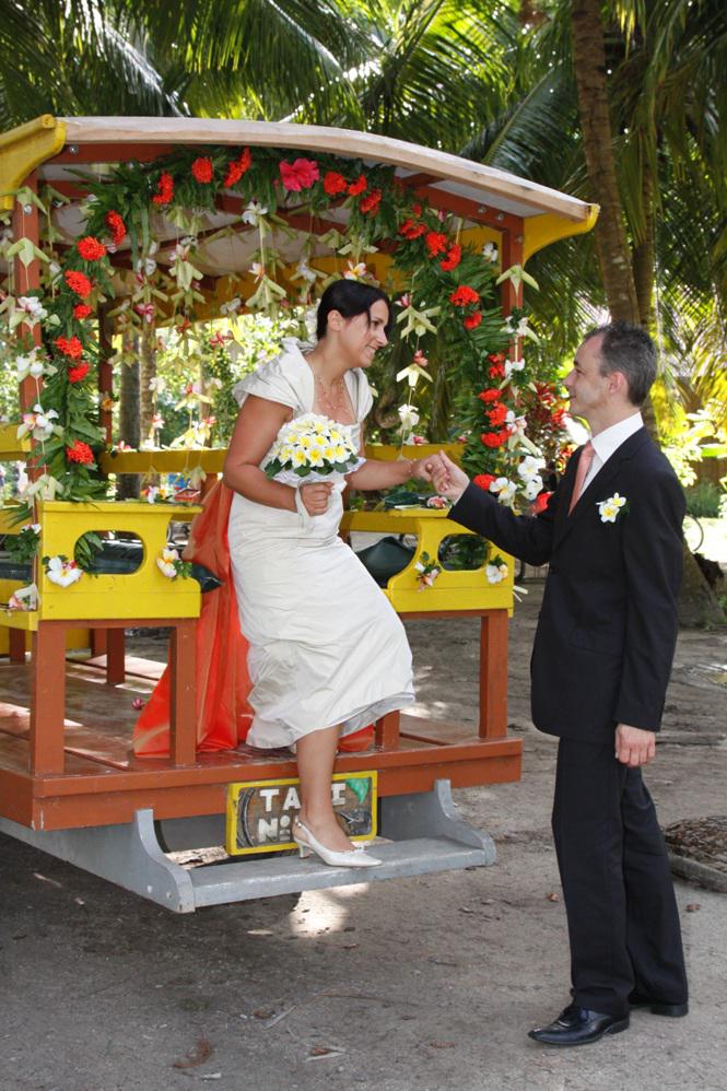 Photo Mariage aux Seychelles de Sylvie & Olivier
